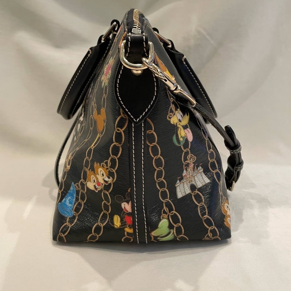Dooney & Bourke Disney Charms Black Satchel - Picture 3 of 16